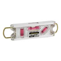 トビレベルプロ ホワイト 気泡管カラー：レッド エビス 水平器 ED-TBPWR (62-3947-10) | A1ショップ 土日・祝日・夏季・年末年始休業