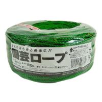 日本マタイ 園芸ロープ グリーン (62-4054-76) | A1 ショップ 休業日土日・祝日