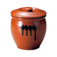 陶器 蓋付半胴かめ 7.2L ヤマキイカイ 4号 (62-6398-07) | A1ショップ 土日・祝日・夏季・年末年始休業