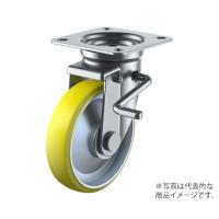 JB型キャスター 自在車プレート式 ダブルストッパー付 ユーエイ UWEJB-150 R  (62-9776-03) | A1ショップ 土日・祝日・夏季・年末年始休業