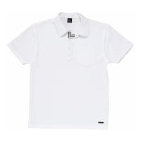 WHISEL 自重堂 半袖ポロシャツ ホワイト M 85214 (63-7857-39) | A1 ショップ 休業日土日・祝日