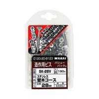 若井産業 ステン堅木コース 極 太さ3.8mm×28mm 190個入 SK28V (63-7931-28) | A1 ショップ 休業日土日・祝日