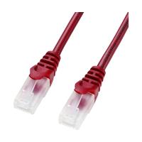 ツメ折れ防止CAT5eLANケーブル サンワサプライ LA-Y5TS-03R (64-0874-78) | A1ショップ 土日・祝日・夏季・年末年始休業