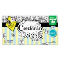 センターインコンパクト1/2 無香料 多い昼用 22枚 ユニ・チャーム  (64-1224-24) | A1ショップ 土日・祝日・夏季・年末年始休業