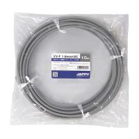 Ｖ絶縁Ｖシースケーブル 灰色 10m JAPPY VV-F 1.6MMX2C 10M JP (64-6386-48) | A1ショップ 土日・祝日・夏季・年末年始休業