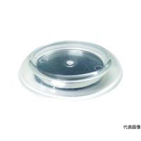 トラスコ中山 キャスタ-用受け皿 ゴム付 64MM 透明 12個入 TUR630-TM-12 (64-8754-43) | A1 ショップ 休業日土日・祝日