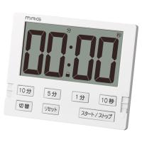 ノア精密 MAGタイマー ベンガ君BIG TM-605 WH (64-8887-12) | A1 ショップ 休業日土日・祝日