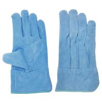 ACE 手袋 現場系女子 牛床革手袋 オイル 外縫い 内綿 ブルー 女性用Sサイズ AG2554-S (65-0308-32) | A1 ショップ 休業日土日・祝日