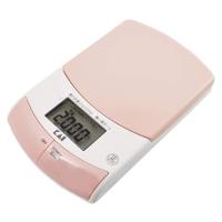 貝印 Kai House SELECT 薄型計量器 2kg ピンク #000DL6337 (65-1225-03) | A1 ショップ 休業日土日・祝日