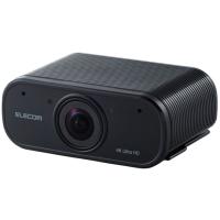 エレコム Webカメラ 830万画素 4K対応 オートズーム機能付き ブラック UCAM-CX80FBBK (65-1711-83) | A1 ショップ 休業日土日・祝日