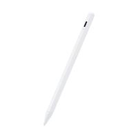 タッチペン スタイラス 充電式 iPad専用 磁気吸着 USB-C充電 ペン先交換可能 ホワイト P-TPACSTAP05WH | A1 ショップ 休業日土日・祝日