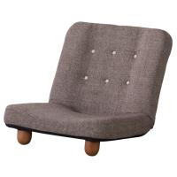 スマート 脚付座椅子 ブラウン 東谷 RKC-930BR (67-2501-81) | A1ショップ 土日・祝日・夏季・年末年始休業