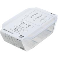 楽ちん 角型850mL クリアーホワイト イノマタ化学 1835 (67-9133-76) | A1ショップ 土日・祝日・夏季・年末年始休業
