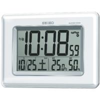 掛置き兼用電波デジタル時計 170×250×27mm セイコー SQ424W 68-6555-79 | A1ショップ 土日・祝日・夏季・年末年始休業