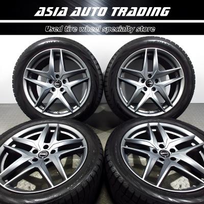 ヨコハマタイヤ（YOKOHAMA TIRE） 美品 超バリ溝 BORBET TYPE Z 8J+44