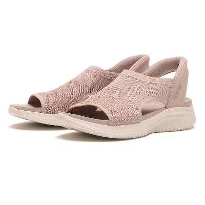 スケッチャーズ スリップインズ サンダル 24cm ナチュラル SKECHERS スケッチャーズ レディース サンダル スリップインズ