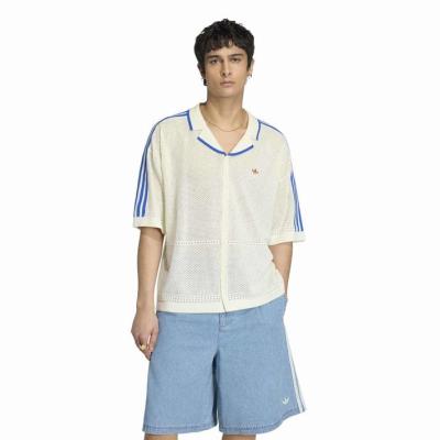 adidas（アディダス） M KNITTED SHIRT(HIGH SUMMER) ショートスリーブ