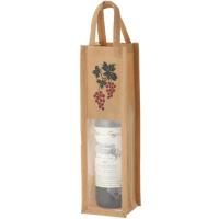 ワインギフトバッグ ファンヴィーノ 不織布ワインバッグ窓付 1本用×20個セット 7129 | ワイングラス セラーのABC Wine