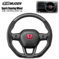 無限 ムゲン スポーツステアリングホイール シビック/シビック e：HEV FL1/FL4 L15C/LFC 21/8〜 (78501-XNRC-K0S0-BK | エービーエムストア 3号店