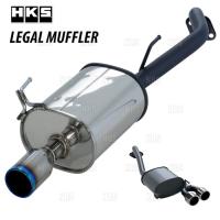 HKS エッチケーエス LEGAL MUFFLER リーガル マフラー ジムニー JB23W K6A 98/10〜18/6 (31013-AS009 | エービーエムストア 3号店