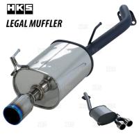 HKS エッチケーエス LEGAL MUFFLER リーガル マフラー ジムニー JB23W K6A 98/10〜18/6 (31013-AS009 | エービーエムストア