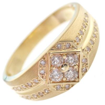 シグネットリング ブランド（石の素材：ダイヤモンド）のおすすめ人気