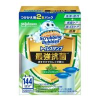 《ジョンソン》 スクラビングバブル トイレスタンプ 最強抗菌 シャインミント つけかえ用 2本パック ★定形外郵便★追跡・保証なし★代引き不可★ | ドラッグ 青空