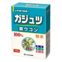 《山本漢方》 ガジュツ（紫ウコン）100％粉末 100g | ドラッグ 青空