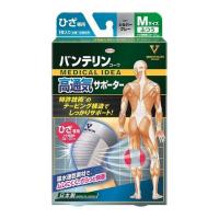 興和(株) バンテリンコーワサポーター 高通気サポーター ひざ専用 シルバーグレー Ｍサイズふつう 1枚入 | ドラッグ 青空