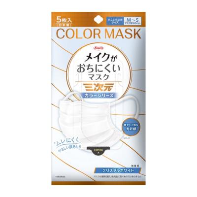 三次元マスク 興和(株) 三次元メイクがおちにくいマスク カラー