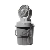 SHOWA ミストワークファン コードレス N25-01 自動首振り機能 コンパクト収納 昭和商会 | 現場屋本舗ヤマニシデポ