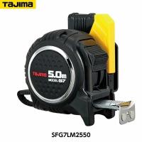 TAJIMA タジマ セフG7ロックマグ爪25 長さ5.0m （黒/黒) SFG7LM2550 メートル目盛 重量358g 重量358g [JIS1級 剛厚スチールテープ コンベックス] | 現場屋本舗ヤマニシデポ