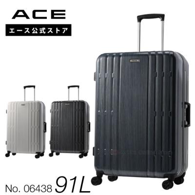 【極美品】ACE　ボルケーノ　32リットル　4輪 ブラック　ポリカーボネート 極美品】ACE ボルケーノ 32リットル 4輪 ブラック