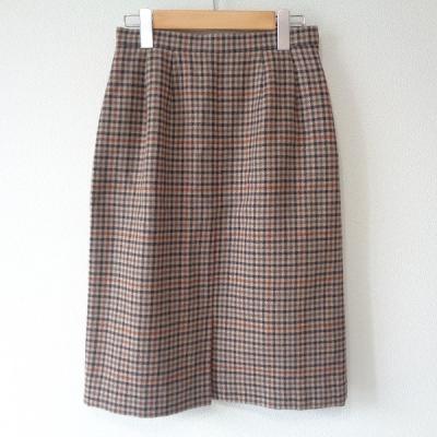 美品【バーバリー】BURBERRY　ロングスカート　ブラウン　光沢感 デザイナー スカート｜Burberry® 公式サイト