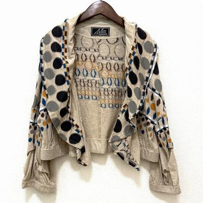 EIKO KONDO ジャケット ブラウス カーディガン 柄 エイココンドウ 46174-1.jpg