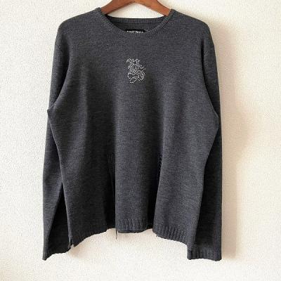 伊太利屋 - VALENZA バレンザ　ニット　黒　40 長袖セーター　スパンコール　ストーン バレンザ（レディースニット、セーター）｜トップス