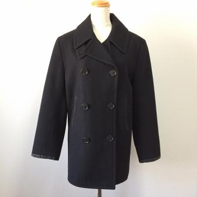 ゆったりM✨ポロラルフローレン Pコート ウール 黒 近年モデル ブラック ゆったりM✨ポロラルフローレン Pコート ウール 黒 近年モデル