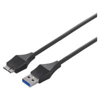Buffalo スリムケーブル [0.5m/USB3.0 A to microB] (BSUAMBSU305BK) | アクシンク ヤフーショップ