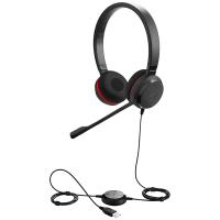 Jabra Evolve 30 II MS Stereo PC向けステレオヘッドセット [両耳/USB-A/レザーイヤークッション搭載] (5399-823-309) | アクシンク ヤフーショップ