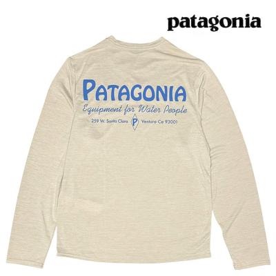 美品！　パタゴニア　キャプリーン　クール　デイリー　グラフィックTシャツ　ロンT patagonia ウィメンズ・ロングスリーブ・キャプリーン・クール