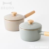 BRUNO×富士琺瑯 ホーロー 片手鍋 16cm ブルーノ ブルーノ イデアレーベル イデアインターナショナル FUJIHORO | アクトワークス