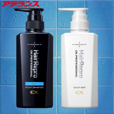 アデランス シャンプー(Oily)＆コンディショナー ヘアリプロ 薬用スカルプシャンプーEX(オイリー) Mサロン品質の育毛