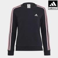 返品可 アディダス公式 ウェア・服 トップス adidas エッセンシャルズ スリーストライプス フリーススウェットシャツ | アディダス公式オンラインショップヤフー店