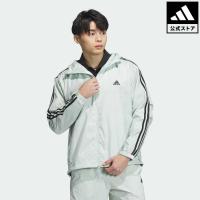 返品可 アディダス公式 ウェア・服 アウター adidas エッセンシャルズ プラス 3ストライプ ウィンドブレーカージャケット notp | アディダス公式オンラインショップヤフー店