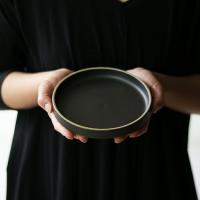 HASAMI PORCELAIN（ハサミポーセリン）[プレート ブラック HPB002][plate black 黒 食器 シンプル 波佐見焼] | after-end online