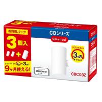 クリンスイ 浄水器 蛇口直結型 CBシリーズ 交換カートリッジ 3個入り CBC03Z-NW | あげはショップ