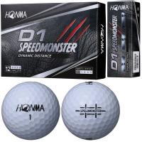 本間ゴルフ HONMA ボール D1 スピードモンスター ボール 5ダースセット 5ダース(60個入り) ホワイト | あげはショップ