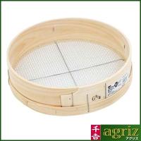 千吉 木製砂フルイ(丸型)35cm 6.0MM | アグリズ ヤフーショップ