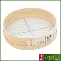 千吉 木製砂フルイ(丸型)35cm 6.0MM | アグリズ Yahoo!ショッピング店