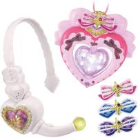 (外部倉庫ヤマト運輸） 新品 キミとアイドルプリキュア♪ キミとアイドルプリキュア♪アイドルハートブローチ&amp;アイドルハートインカムセット | アフネコオンラインヤフー店